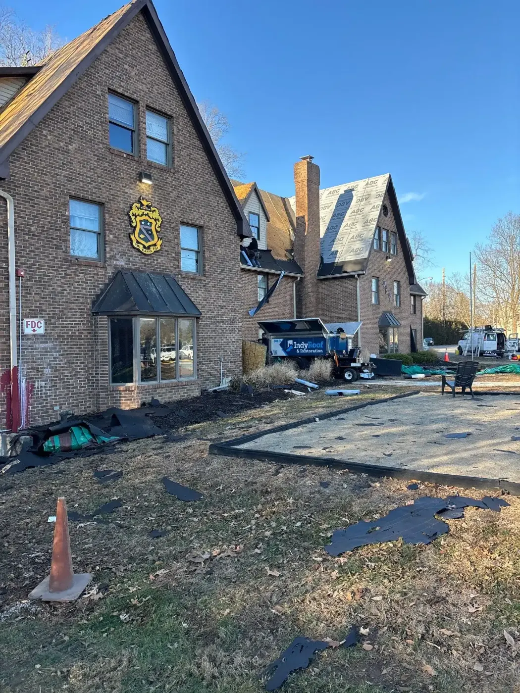 Commercial roofing by Downtown Indianapolis Commercial Roofing near Wynnedale, IN
